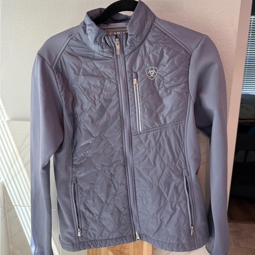 Ariat Women Fusion Insulated Performance Jacket in Dusky Granite Gray